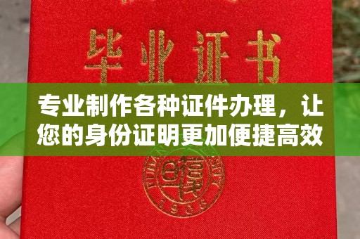 万载专业制作各种证件办理，让您的身份证明更加便捷高效