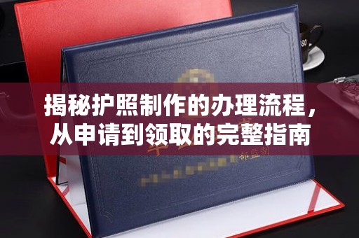 万载揭秘护照制作的办理流程，从申请到领取的完整指南