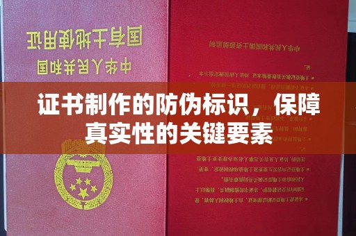 万载证书制作的防伪标识，保障真实性的关键要素
